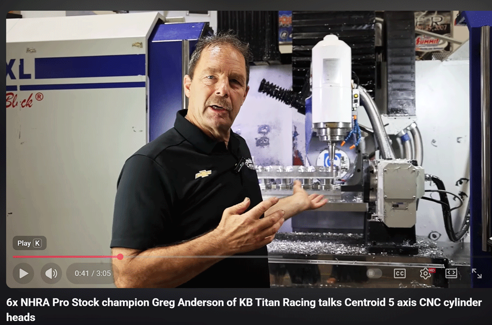 Greg Anderson talks about using Centroid