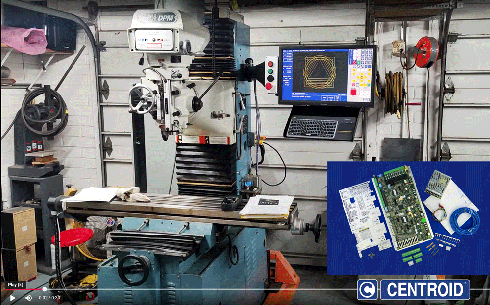 Marty's ProtoTRAK DPM retrofit with the Allin1DC