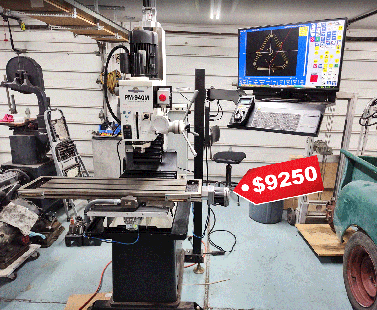 Precision Matthews PM-940M CNC Mill