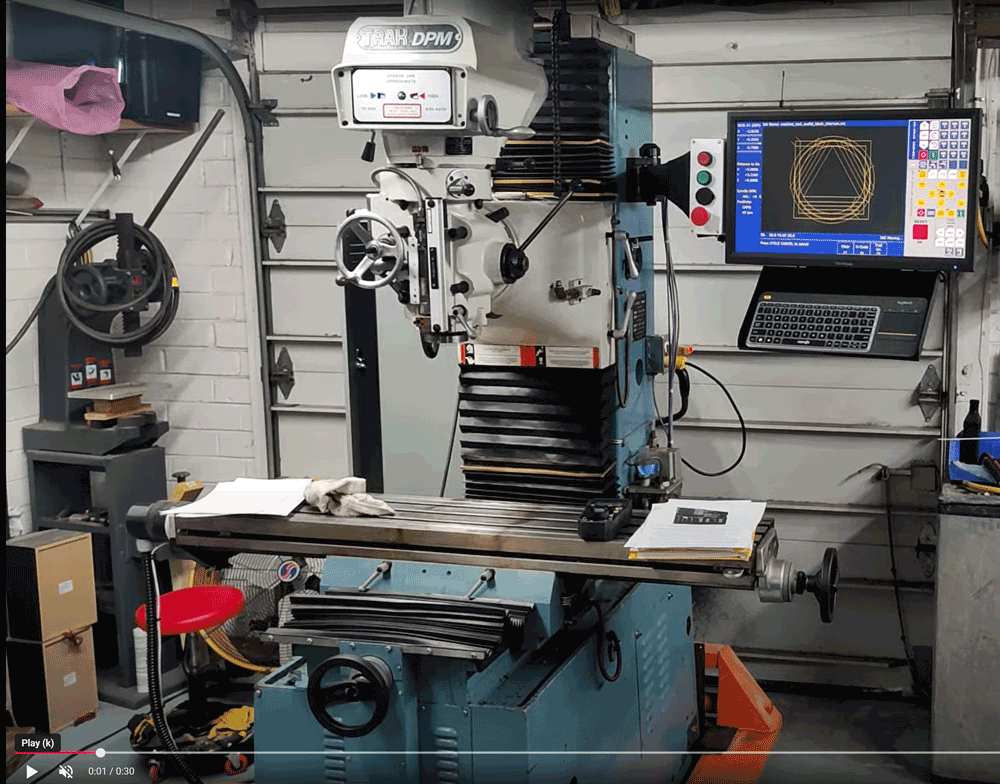 TRAK DPM Bed Mill Retrofit